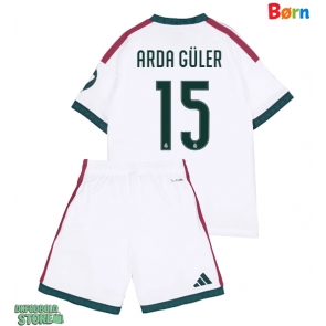Real Madrid Arda Guler #15 Replika Babytøj Hjemmebanesæt Børn 2026-27 Kortærmet (+ Korte bukser)